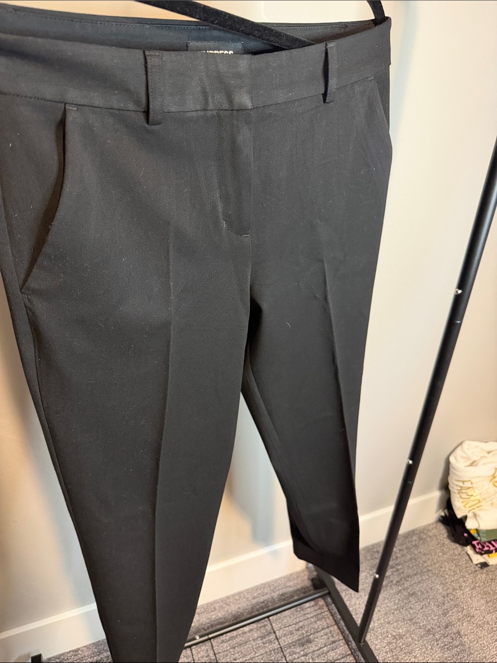 Express Women’s Black Dress Pants - Sleek Tailored Style